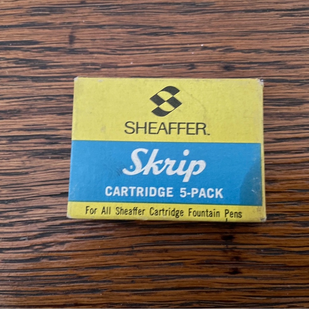 Sheaffer Skrip Cartridge 5-Pack - Blue